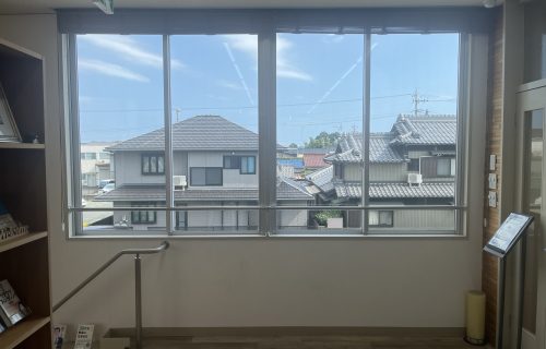 遮熱　節電ガラスコート　施工事例②